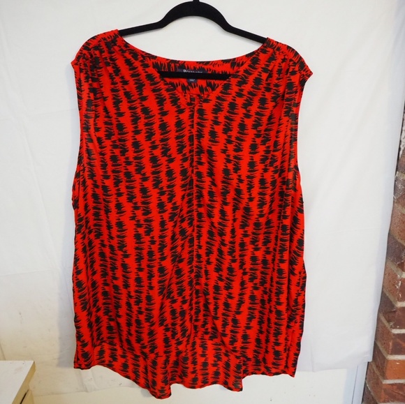 Roaman's Tops - *Roaman's Sleeveless Career Blouse